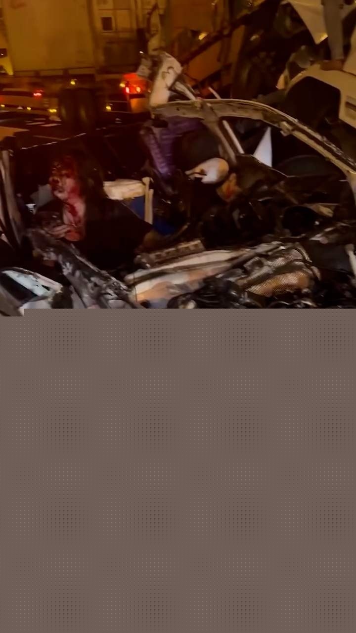 女乘客浴血求救画面 (2)