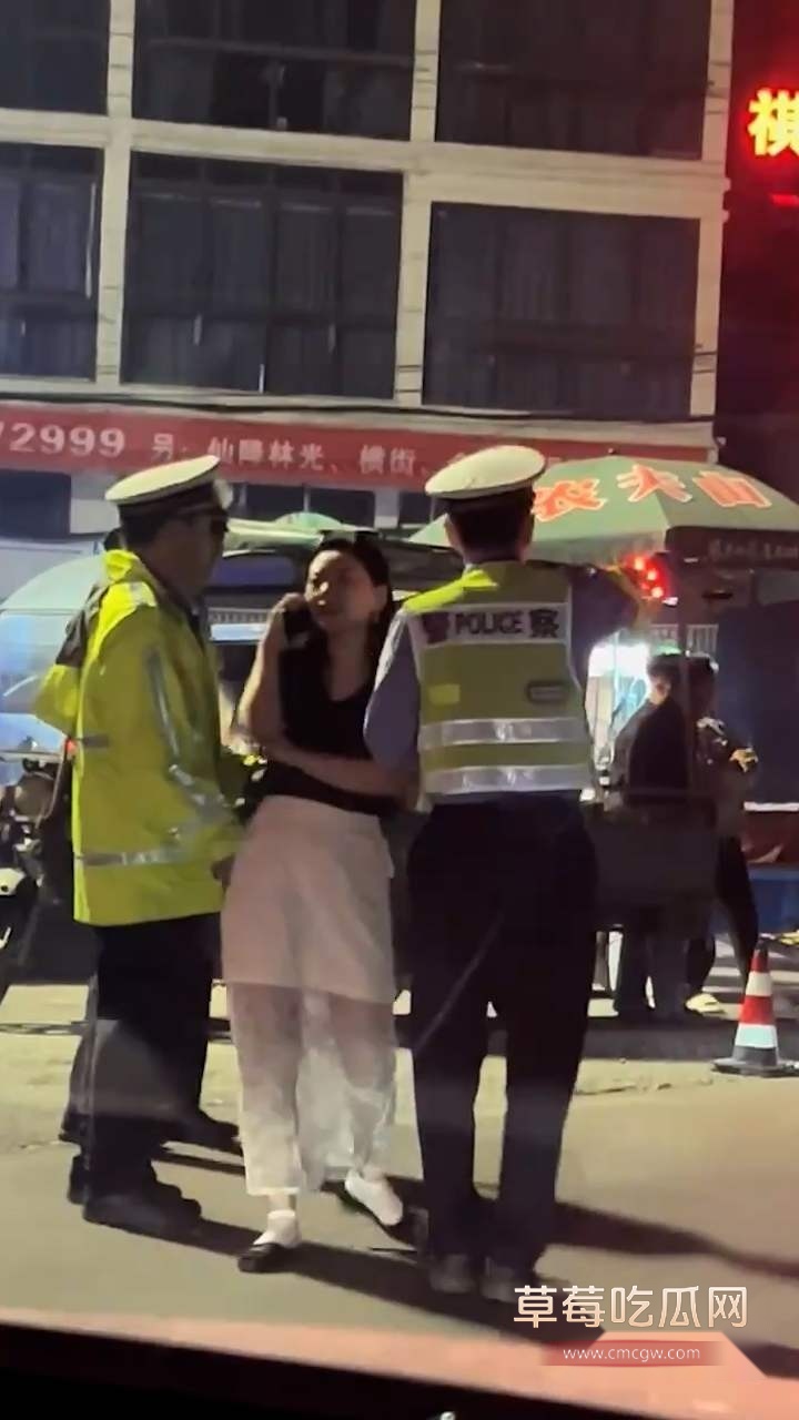 瑞安少妇酒驾被查  (4)