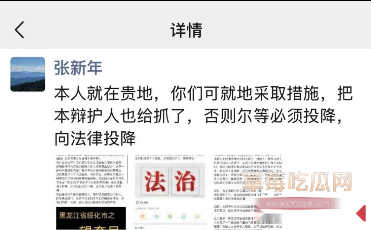 刑辩律师张新年揭露丑闻被公安带走 3