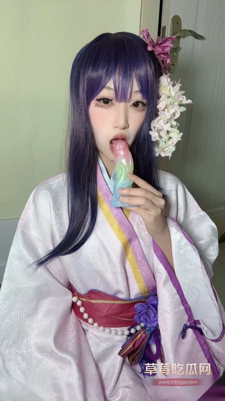 神探狸狸最新cos原神雷电将军 8 神探狸狸最新cos原神雷电将军 8