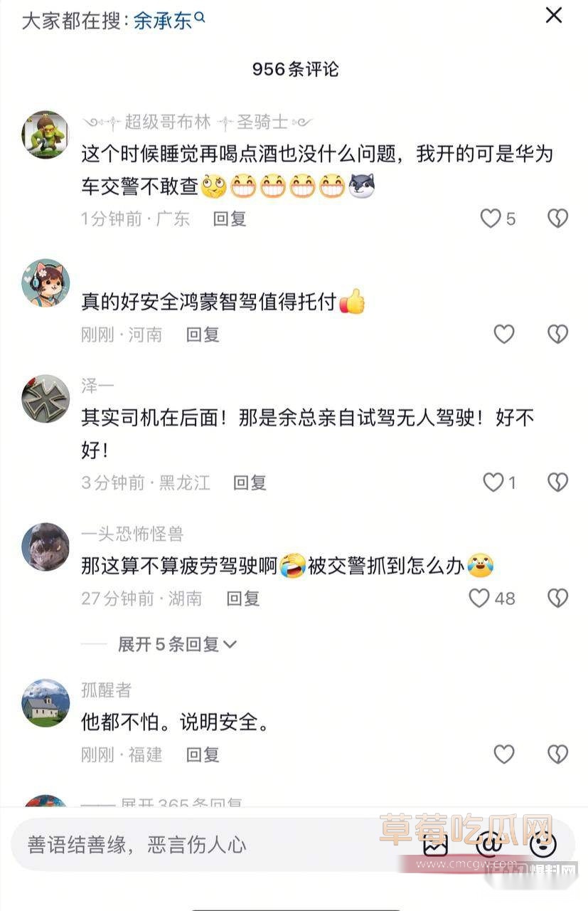 余承东开车睡觉 7