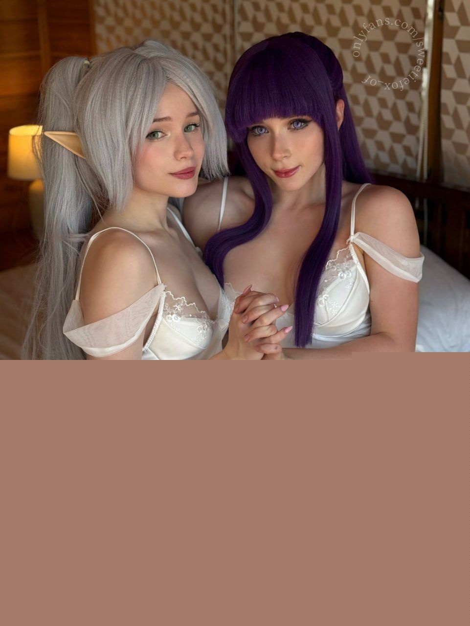 两个女神上演百合激情戏码3