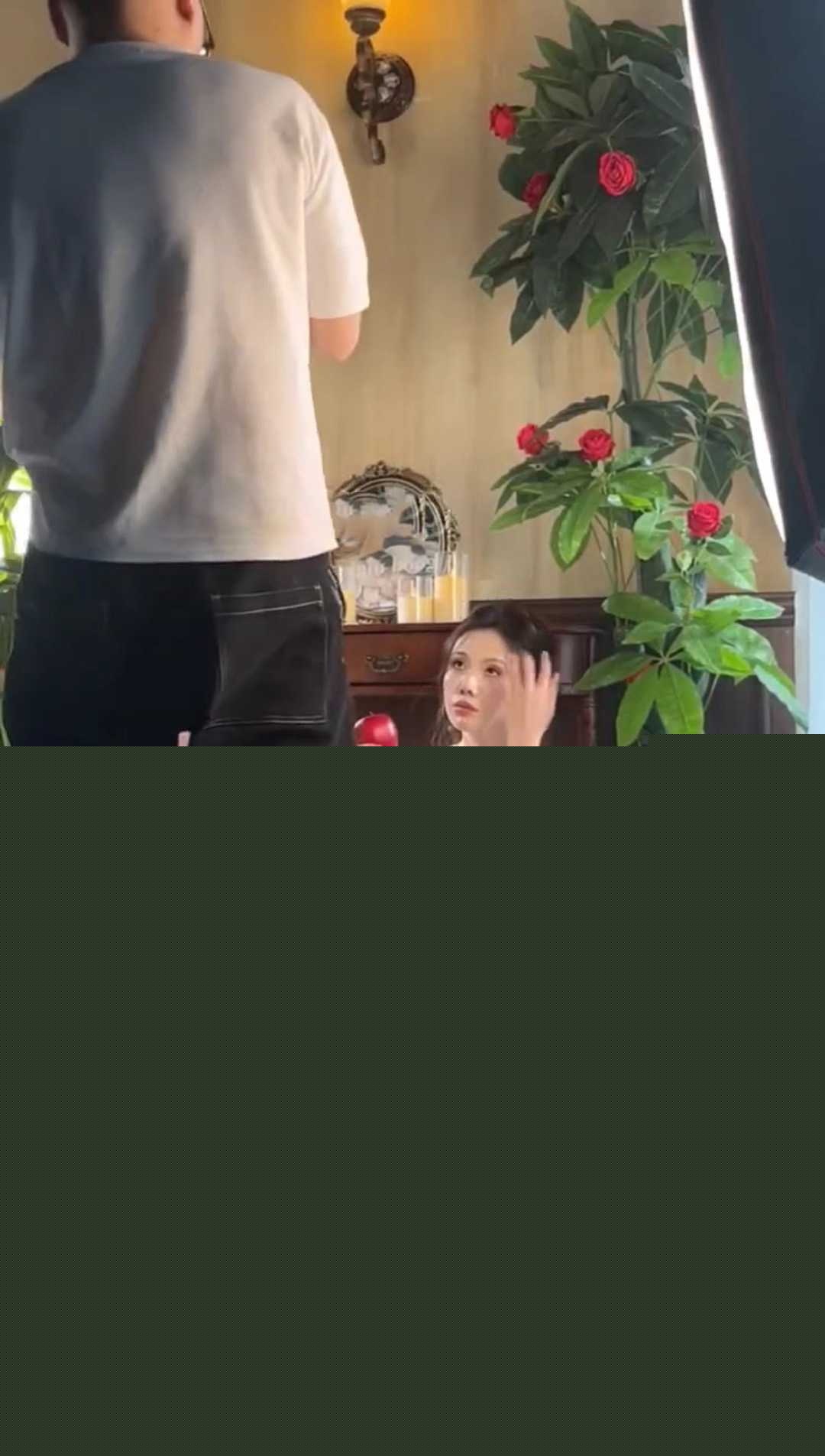 模特拍摄走光  2