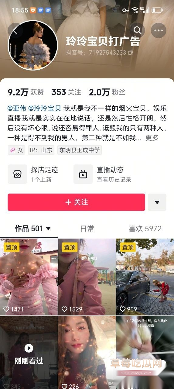 女子因违停被贴罚单后情绪激动 8