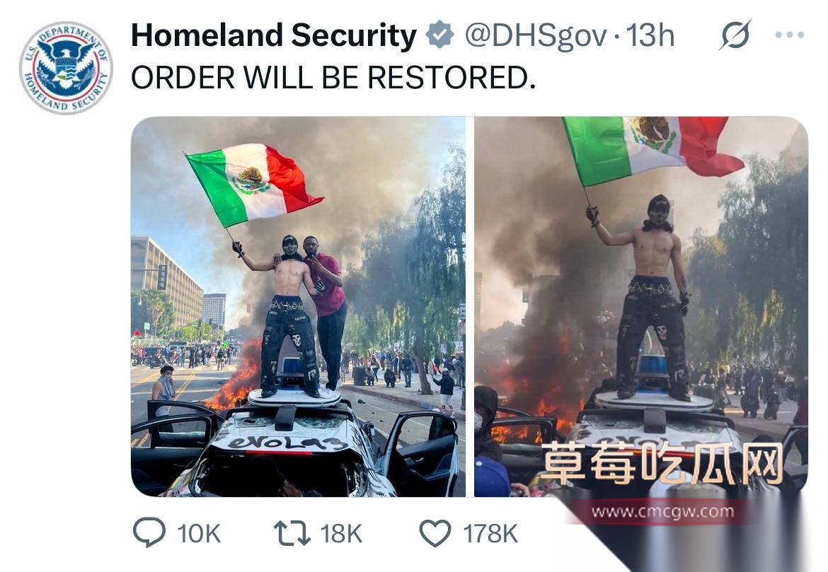 无偿投稿：美国洛杉矶大暴乱 多名中国留学生被洗脑乱入1