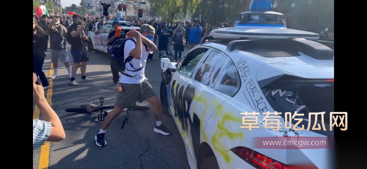 无偿投稿：美国洛杉矶大暴乱 多名中国留学生被洗脑乱入5