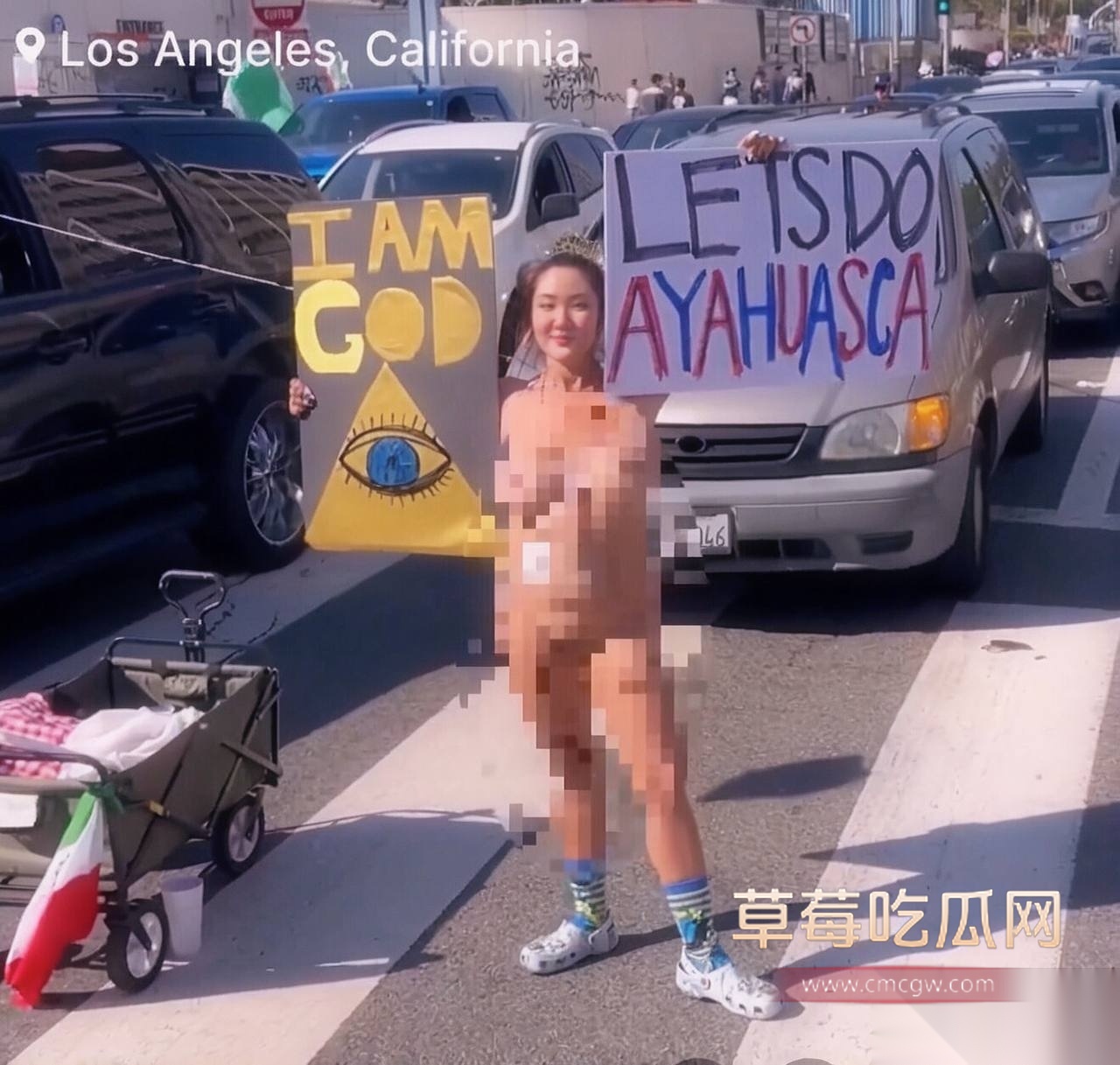 无偿投稿：美国洛杉矶大暴乱 多名中国留学生被洗脑乱入11