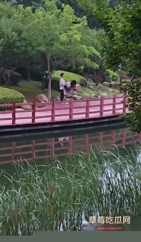 湖北经济学院JK嫩妹户外玩露出 4