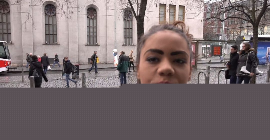 捷克街头搭讪吉普赛妞1