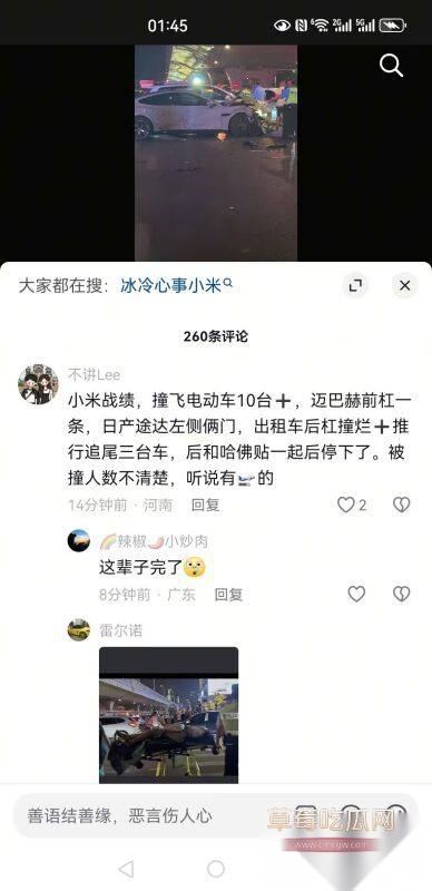 小米SU7连撞17车 7 小米SU7连撞17车 7