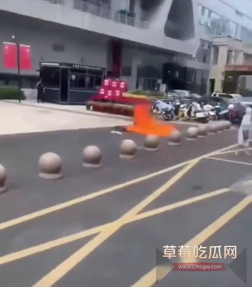 市政中心门前自焚 4