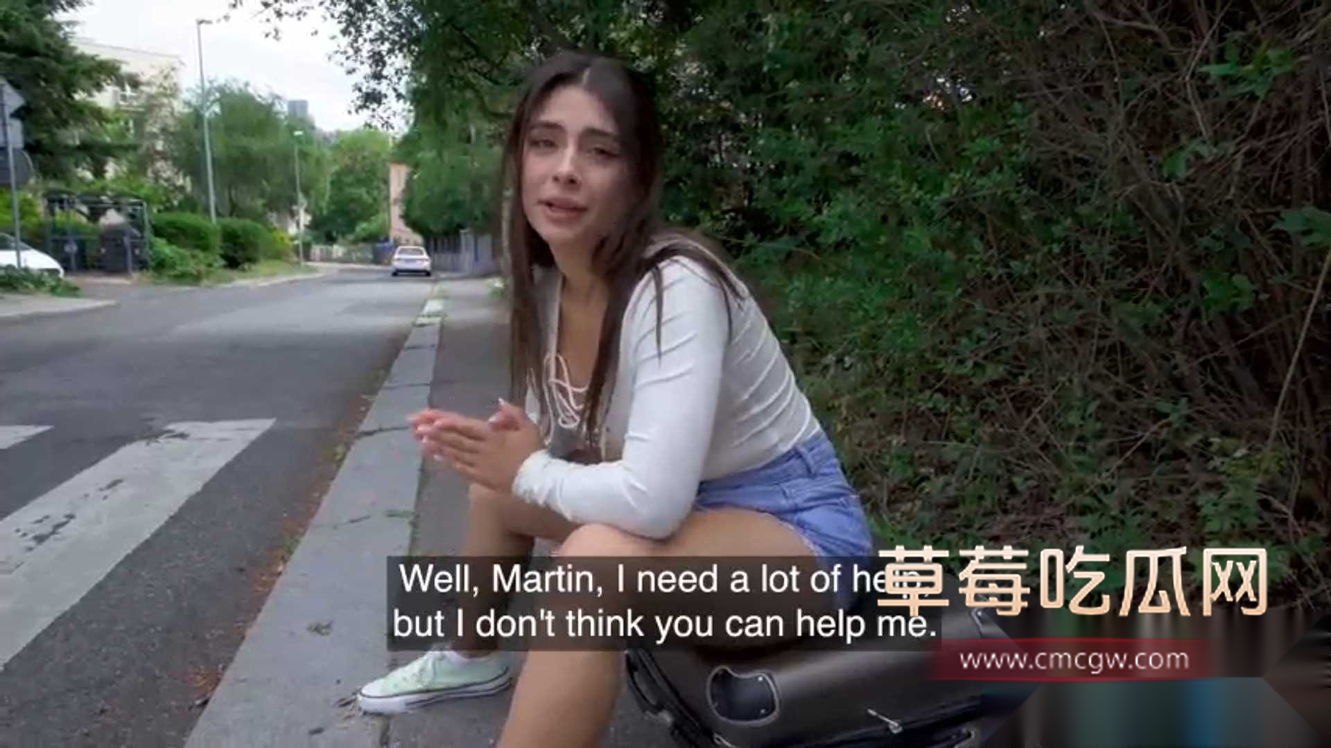 捷克街头金钱搭讪 1