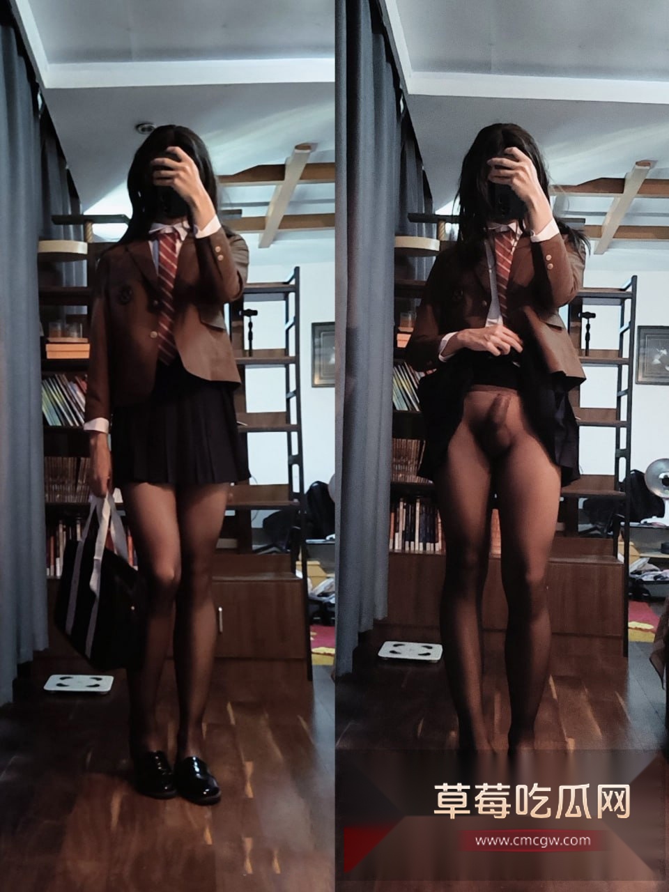 TS雌堕男娘茶酱 2