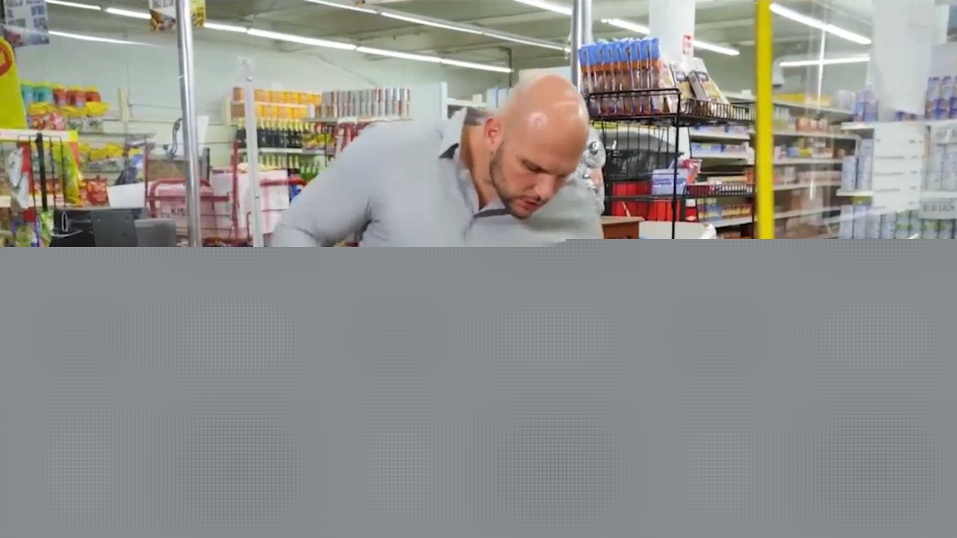 顾客勾引超市老板娘干炮 6