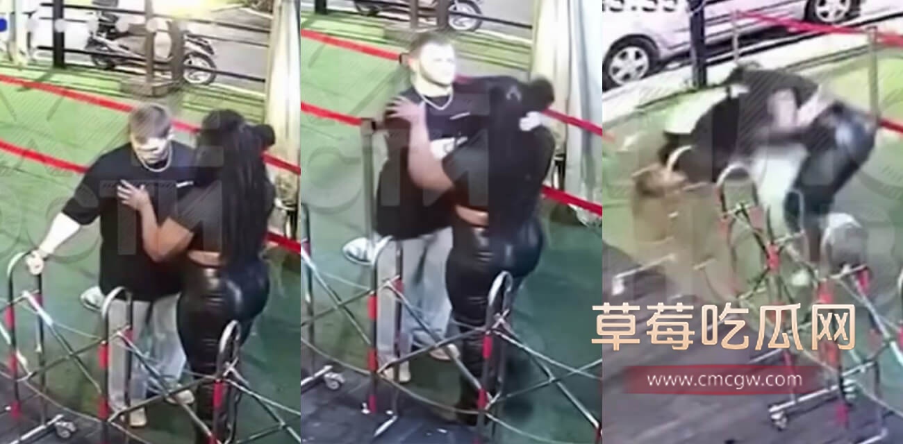 强壮黑人女子怒惩轻佻搭讪美国男子.jpg 强壮黑人女子怒惩轻佻搭讪美国男子.jpg