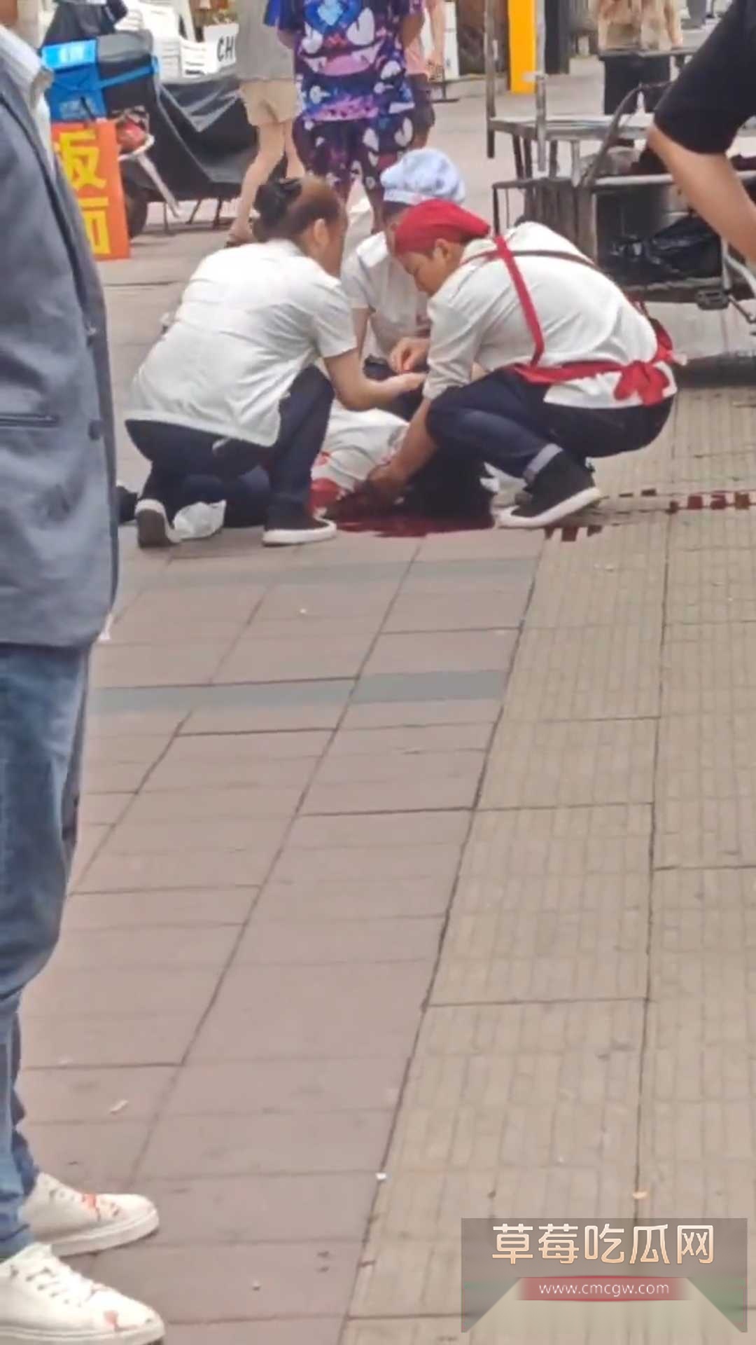 喜家德水饺店员工被刀刺死 4