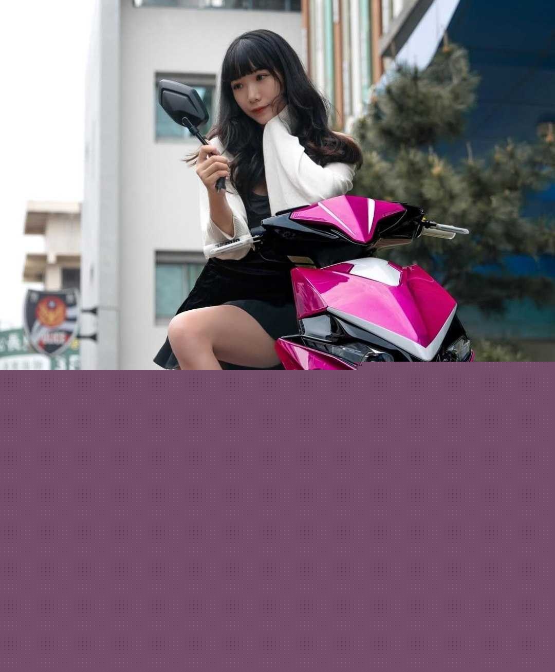 IG拥有4万粉丝的齐刘海大长腿机车博主 11 IG拥有4万粉丝的齐刘海大长腿机车博主 11