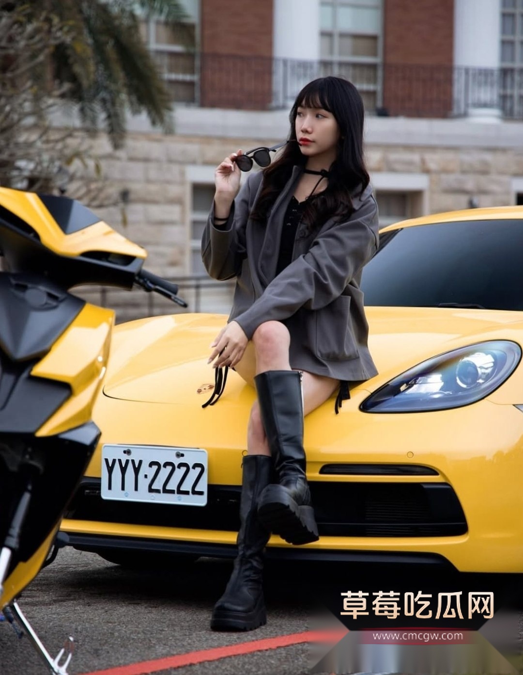 IG拥有4万粉丝的齐刘海大长腿机车博主 13 IG拥有4万粉丝的齐刘海大长腿机车博主 13