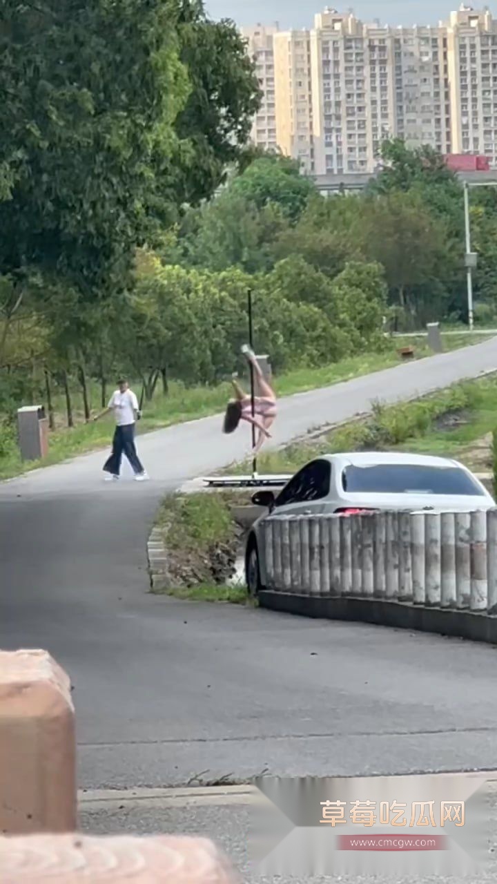 钢管舞女神户外开秀5