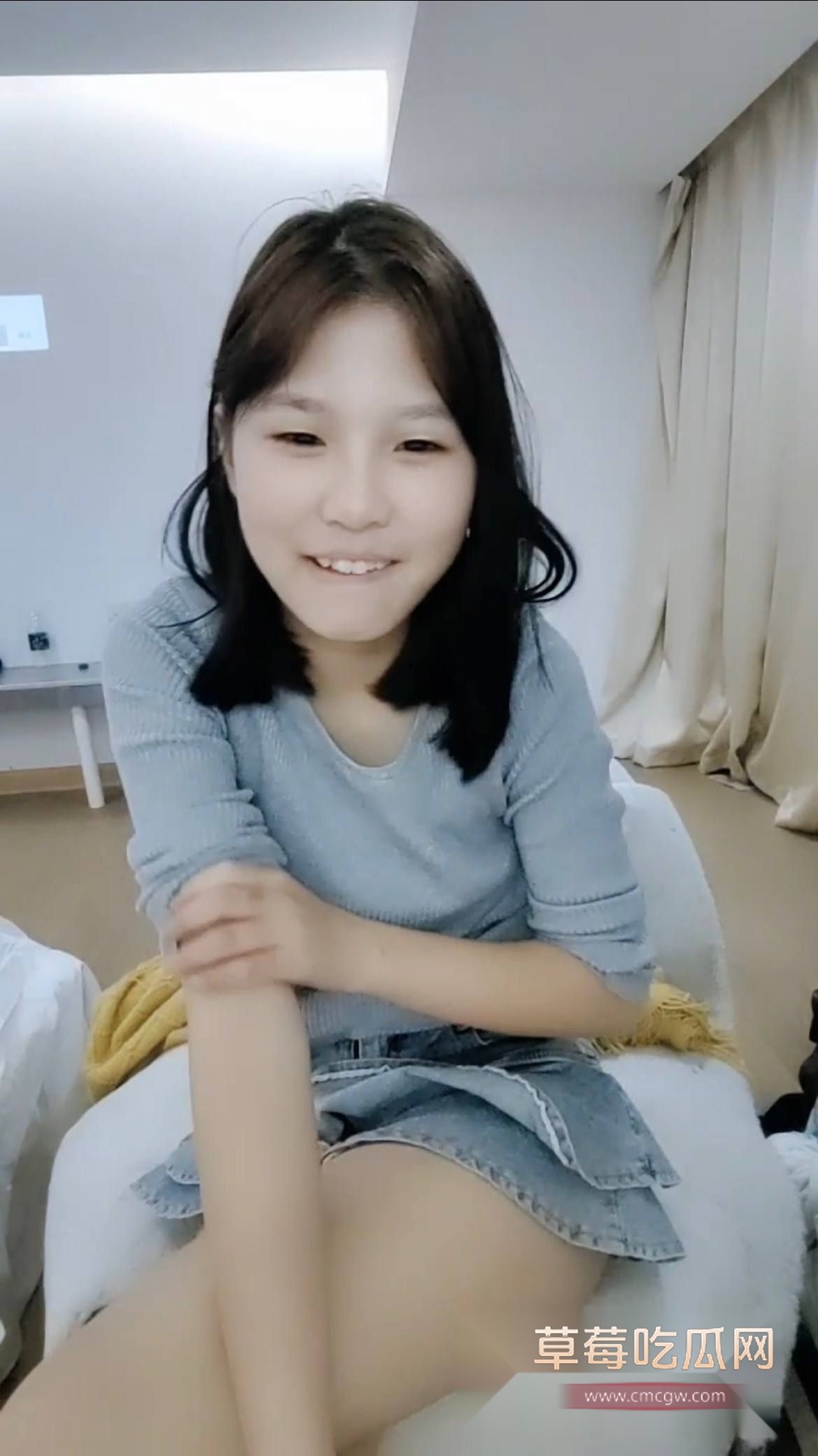 主播甜妹栖栖小妹妹直播福利1