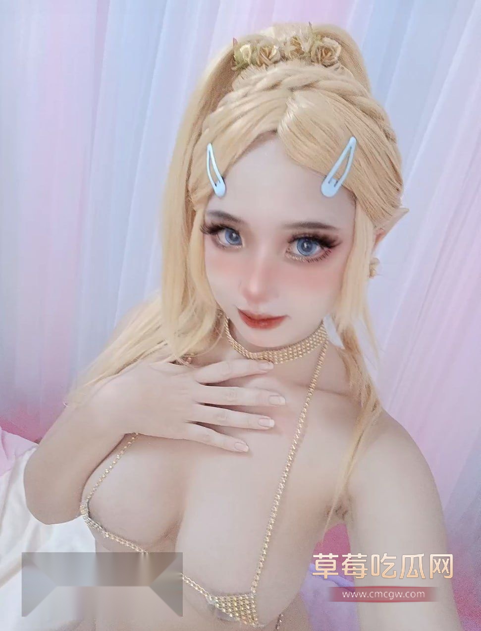 颜值女神COS塞尔达公主7