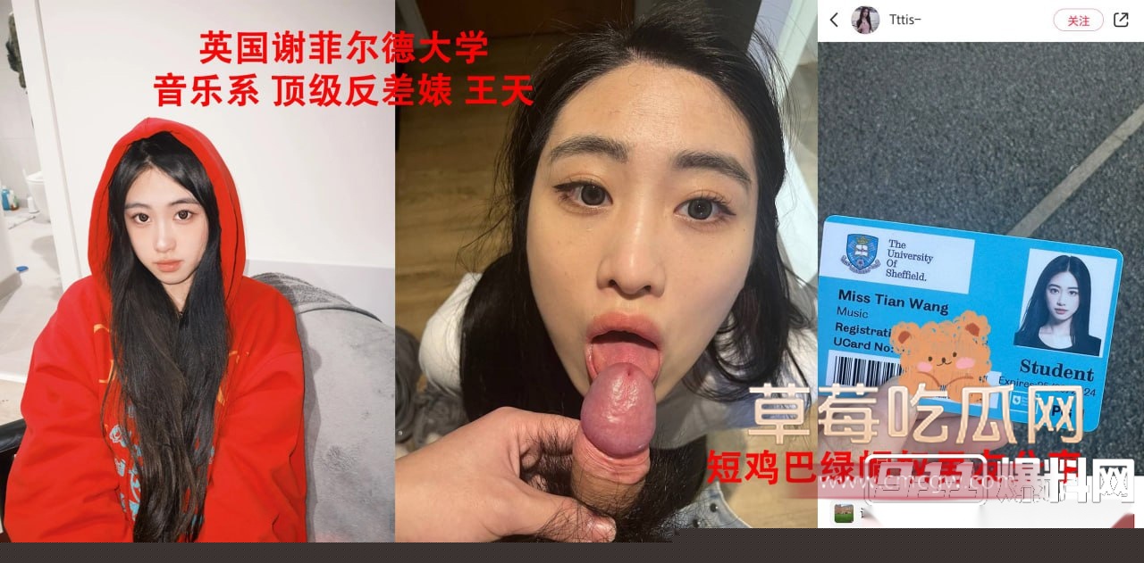 英国谢菲尔德大学绿帽奴 9