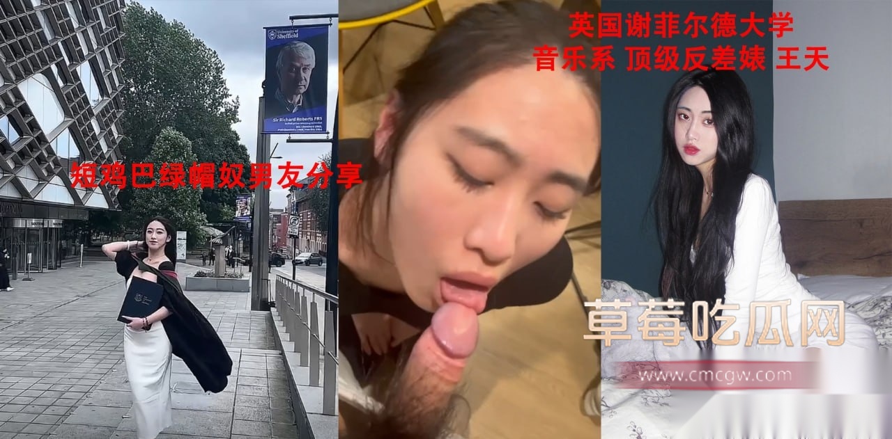 英国谢菲尔德大学绿帽奴 17