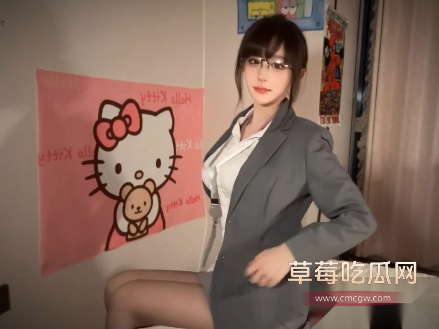 抖音反差擦边网红超蓝布罗莉 2