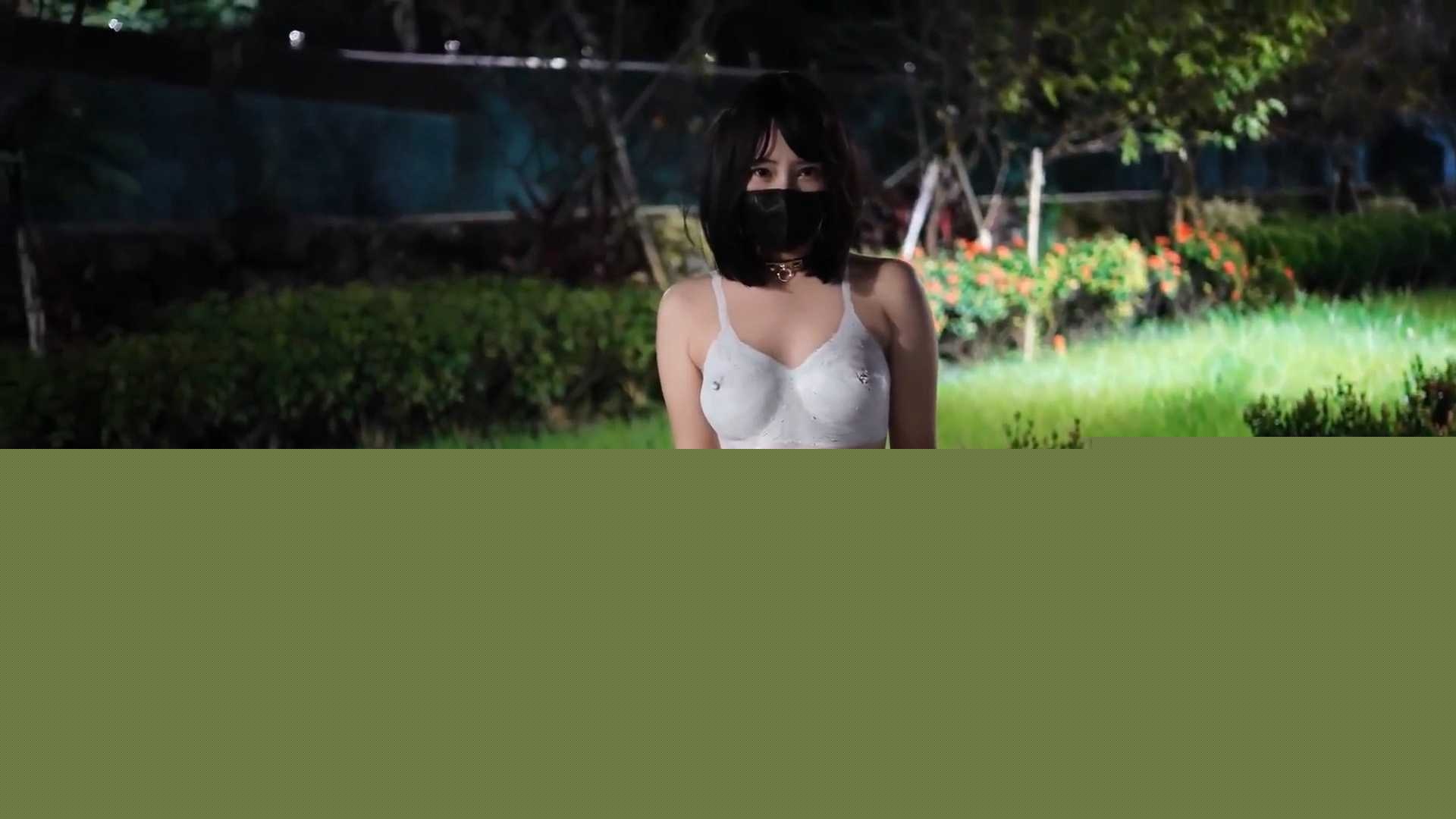 推特小小Q 公园户外人体彩绘挑逗 9 推特小小Q 公园户外人体彩绘挑逗 9