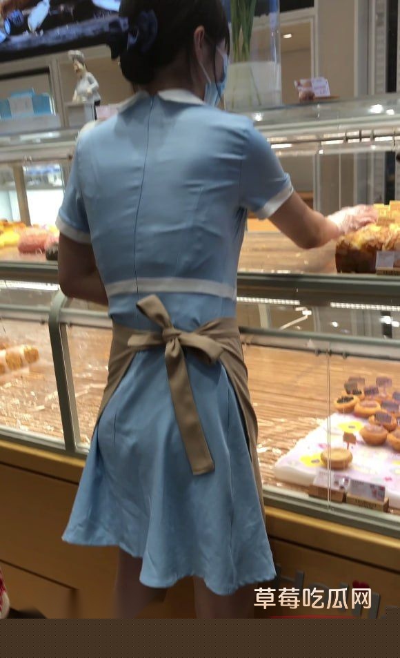 真实抄底好利来蛋糕店的气质小姐姐2