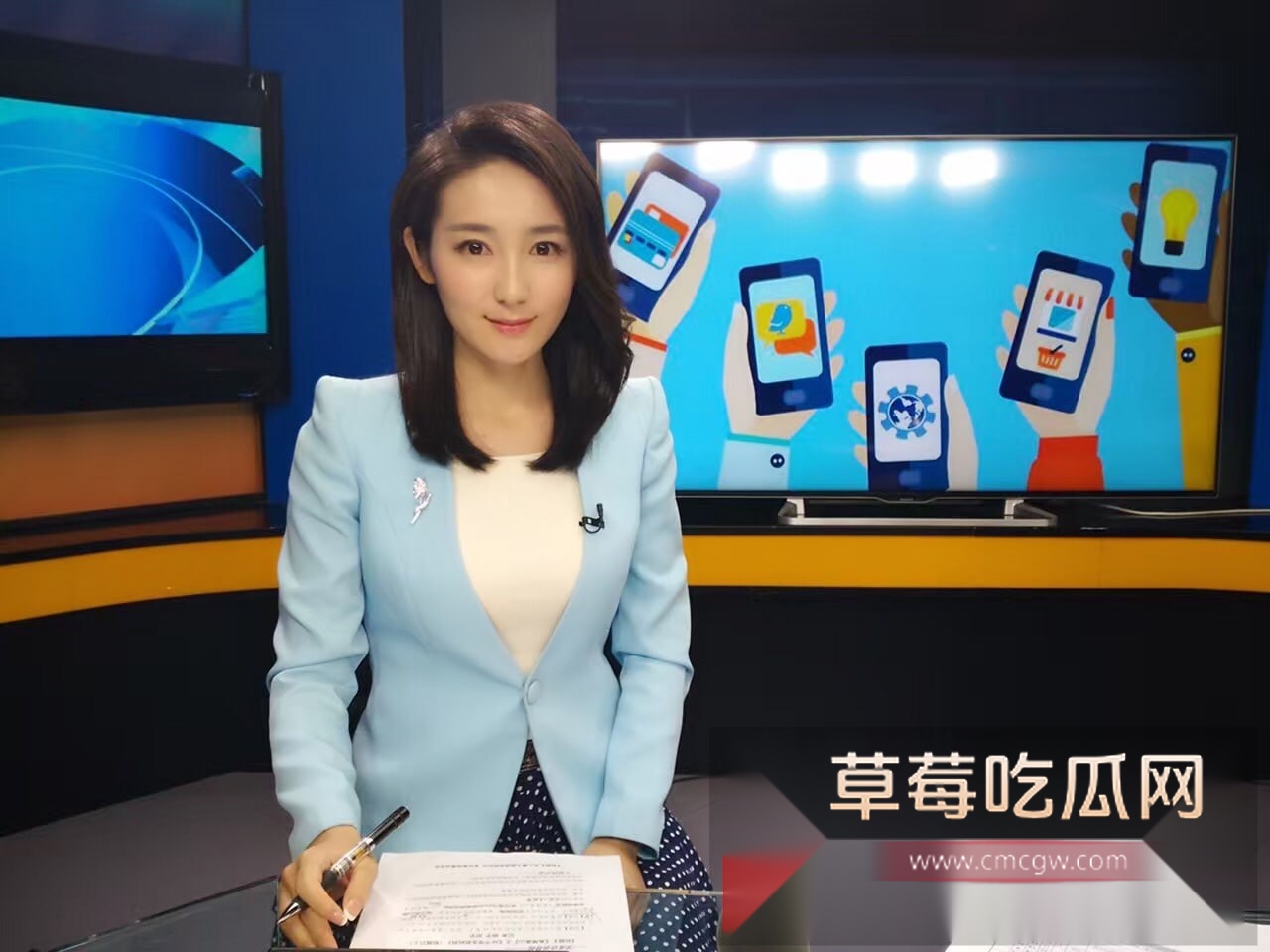 中国教育电视台美女主持人陈慧与男友不雅视频泄露 镜头前气质高雅的她私下双腿大张求操 可惜视频泄露后她被辞退 前途尽毁！ 1