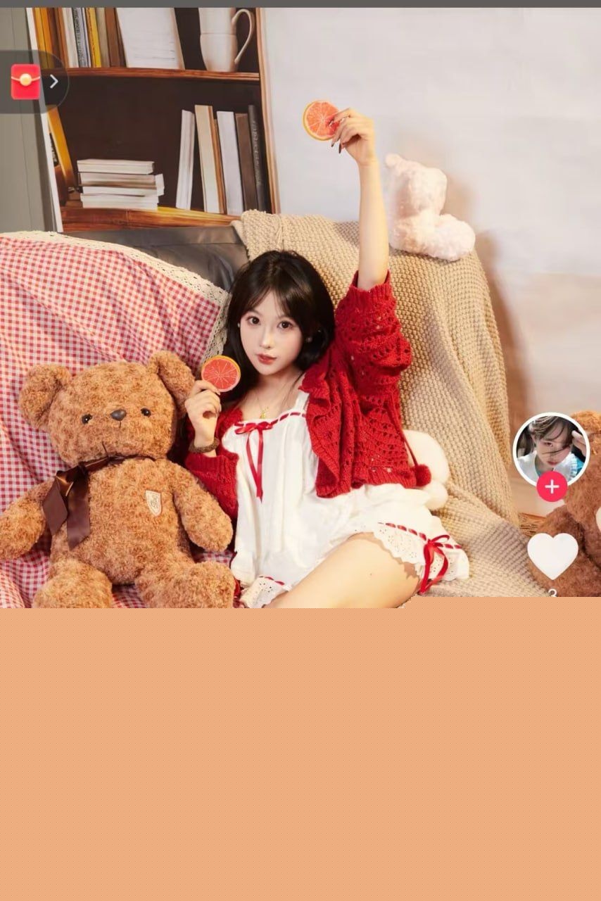 抖音小仙女和她男友的照片3