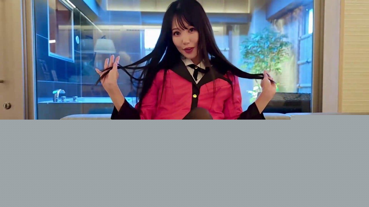 日本女神香月怜Cos蛇喰梦子自慰1