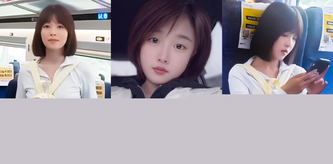 高铁短发女孩.jpg 高铁短发女孩.jpg