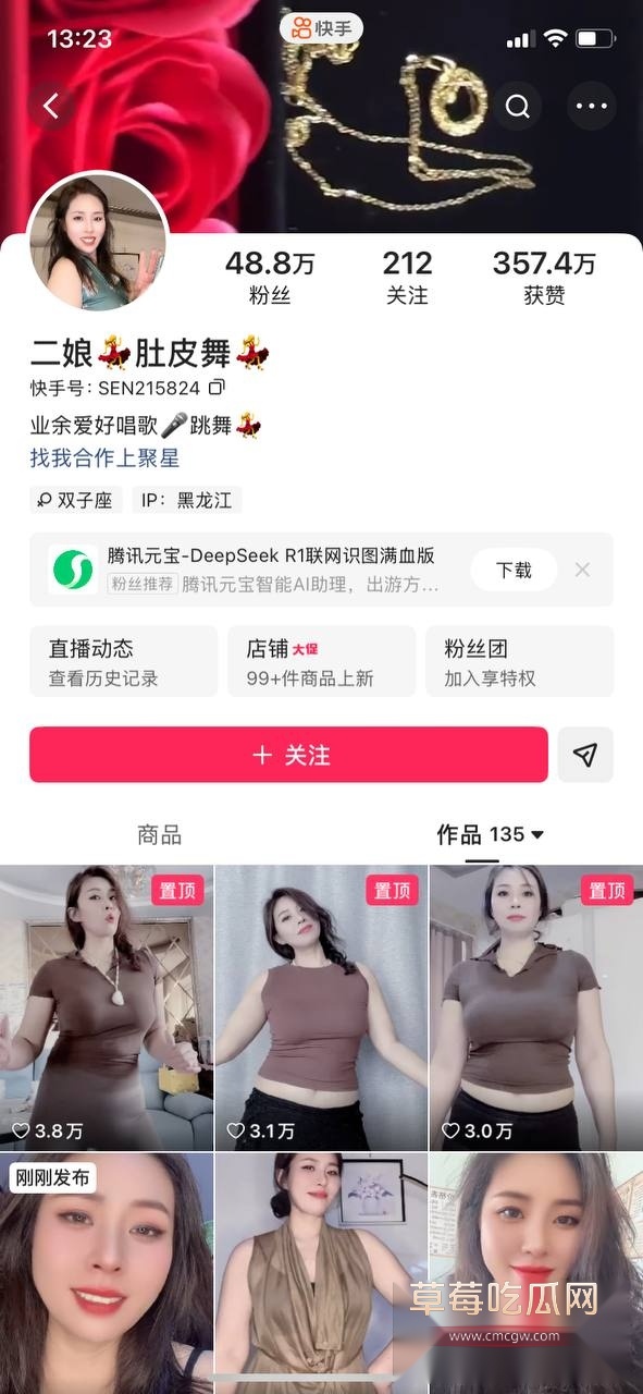 网红二娘肚皮舞 1