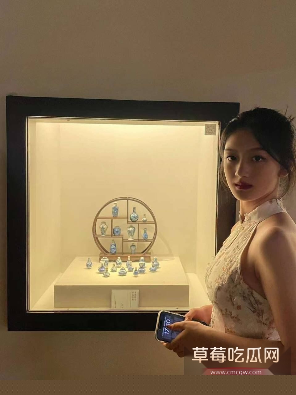 刘婷婷眼镜反差 5