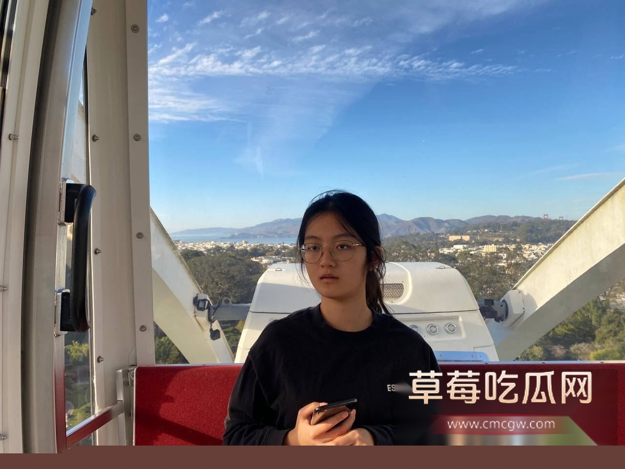 刘婷婷眼镜反差 6