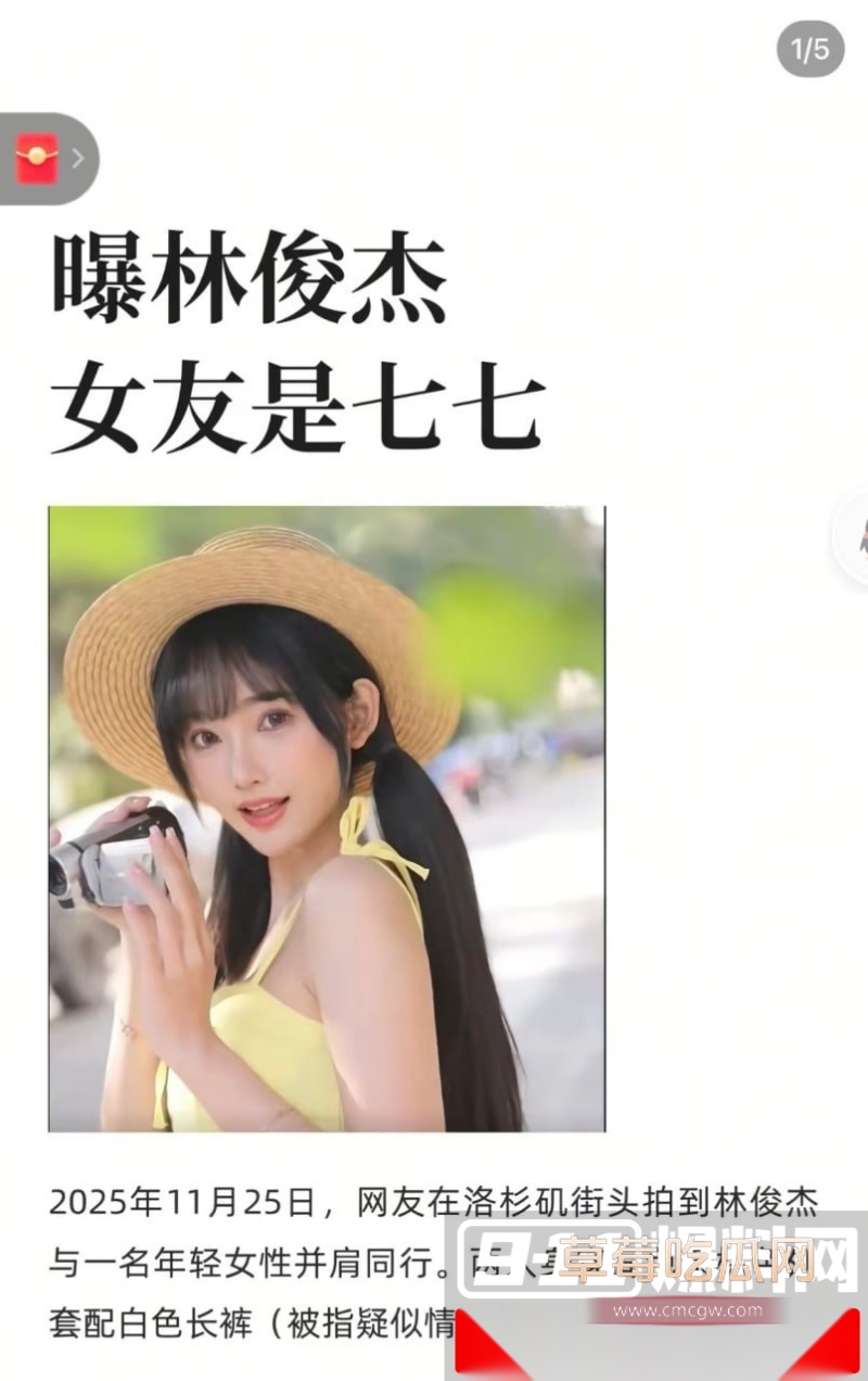 44岁天王歌手林俊杰被爆与小21岁网红七七相恋 15