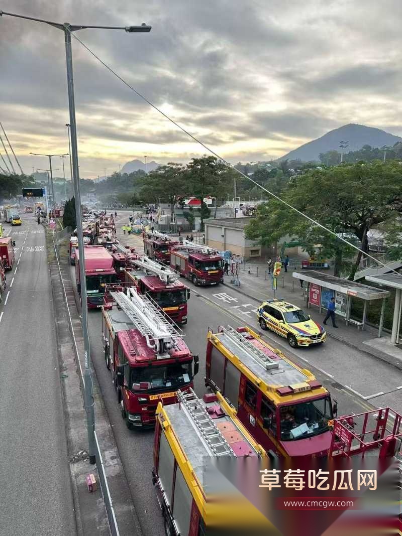 香港大埔宏福苑在改造过程中发生特大火情 火情已造成44人死亡 16 香港大埔宏福苑在改造过程中发生特大火情 火情已造成44人死亡 16