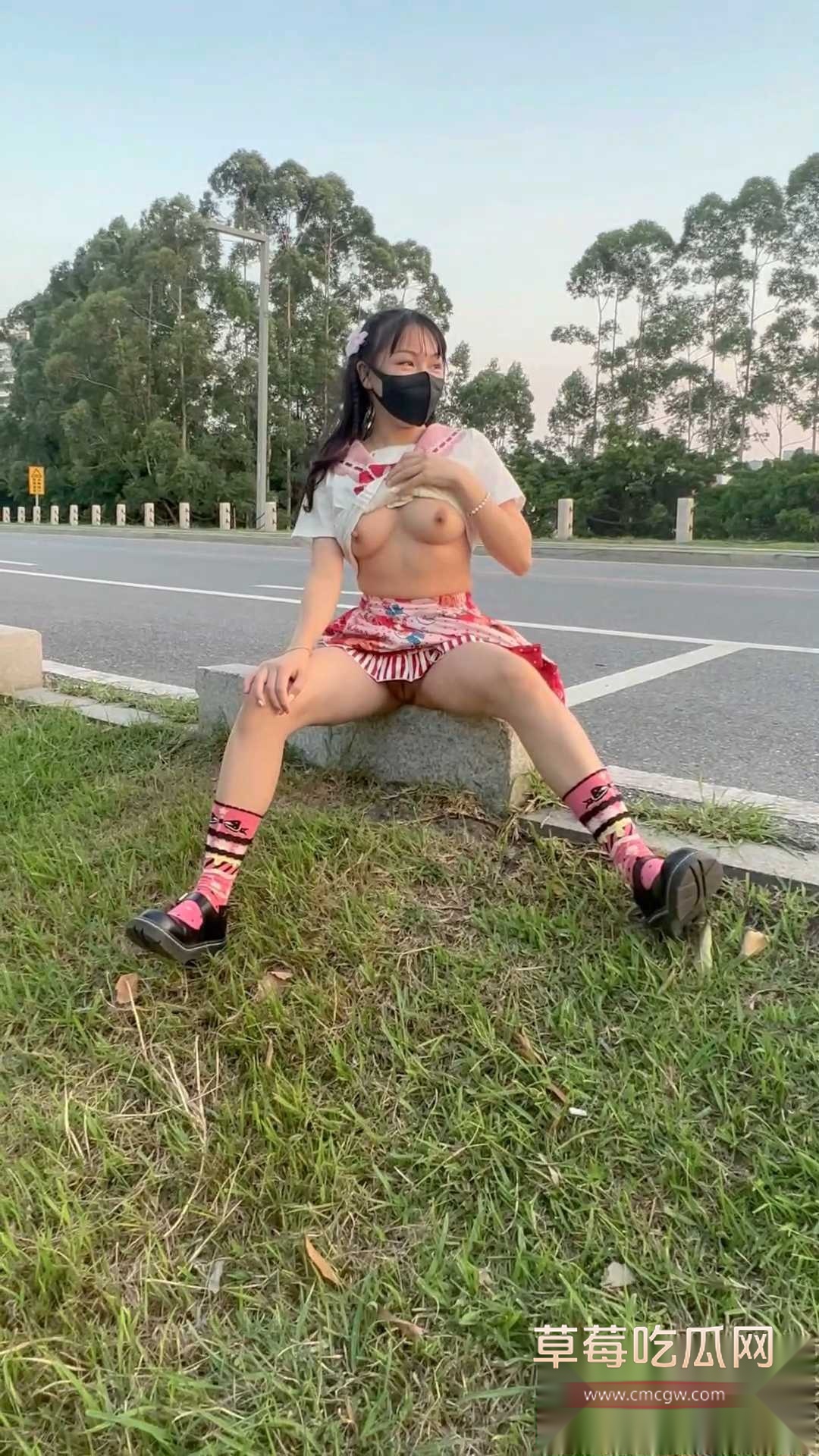 国产炸裂露出博主 广深贝贝 55