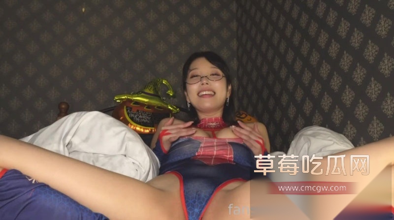 日本高颜值博主香月怜蜘蛛侠紧身制服诱惑 2