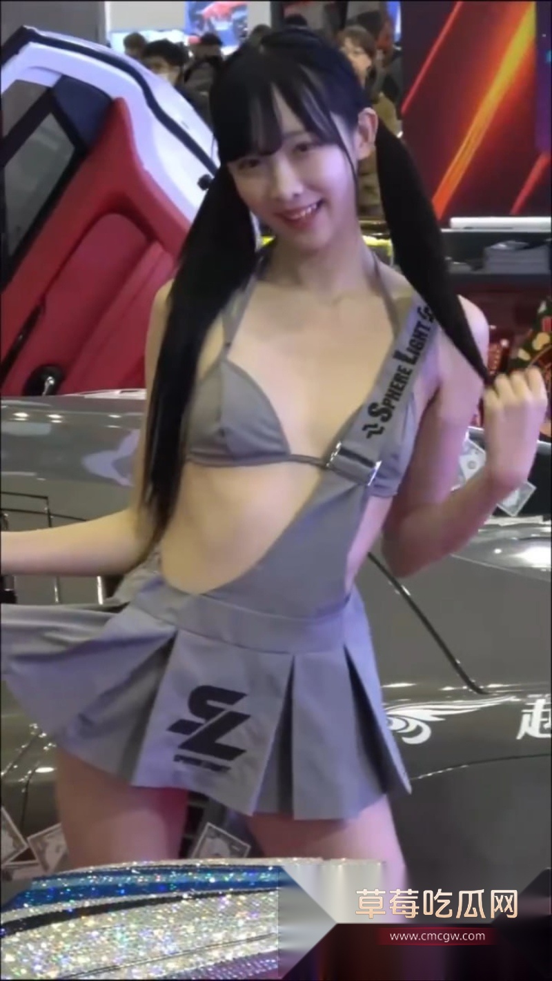 双马尾萝莉模特 天音 亮相车展现场 3 双马尾萝莉模特 天音 亮相车展现场 3