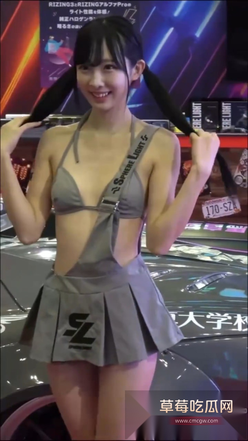 双马尾萝莉模特 天音 亮相车展现场 5 双马尾萝莉模特 天音 亮相车展现场 5