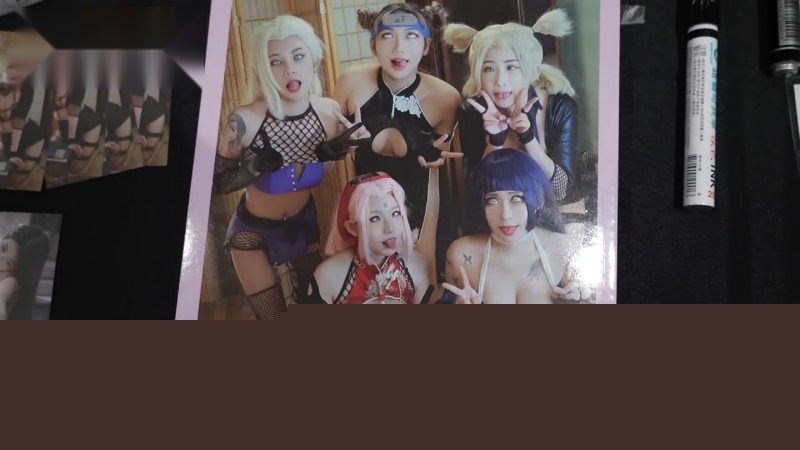 台湾女神吴梦梦带着小弟逛成人动漫展8