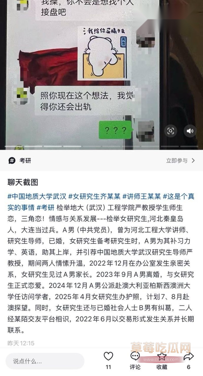 女研究生齐姝霞被举报破坏别人家庭3