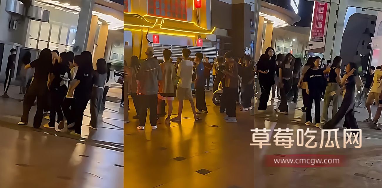 一群年轻人约战街头 .jpg