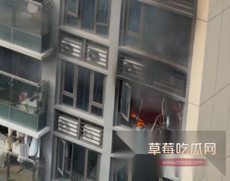 珠海一酒鬼酒后纵火 烧毁楼房引发紧急疏散 9