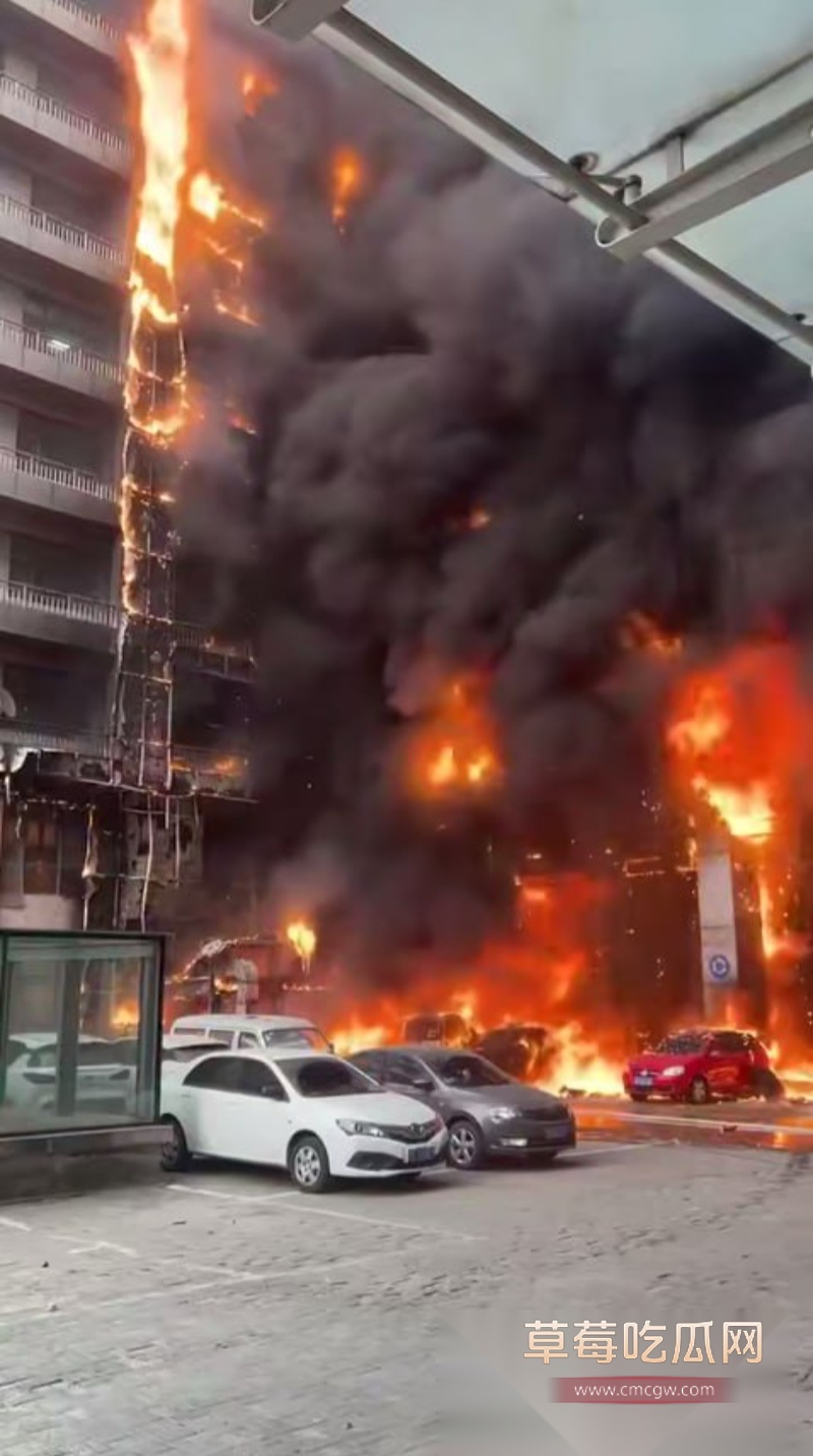 天津市西青区华鼎置地突发火灾 13