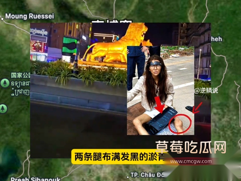 网红umi从柬埔寨一枝花沦为疯癫大妈 13