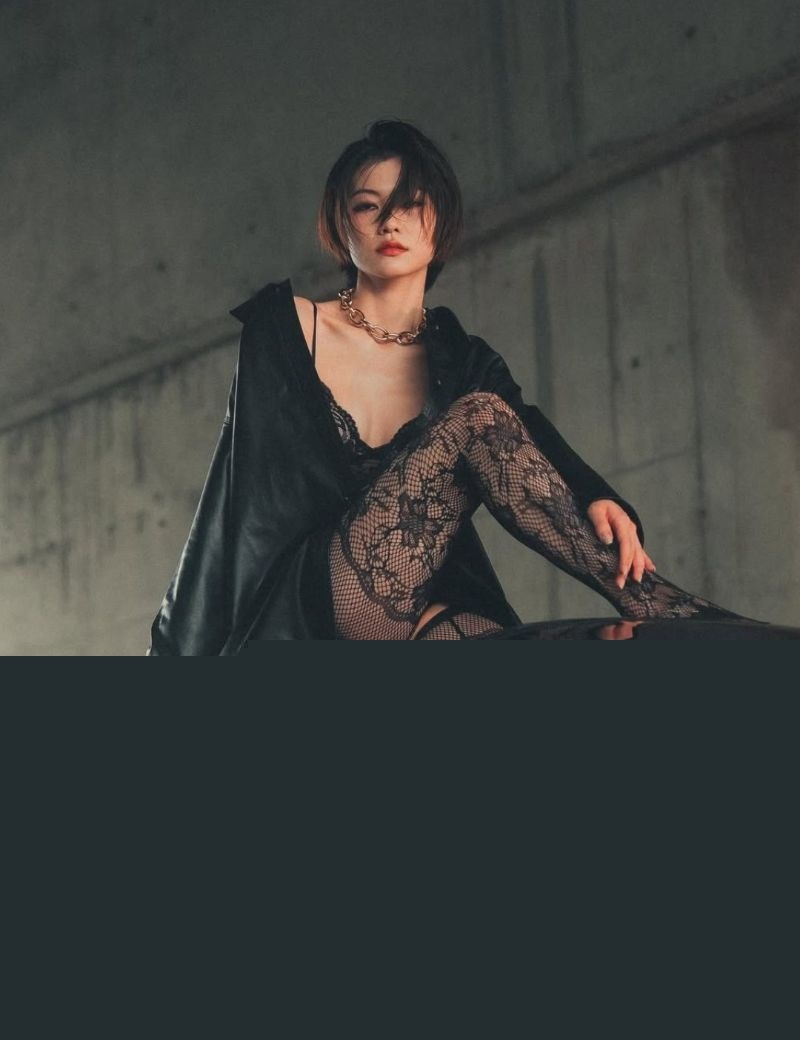 短发模特许诺12